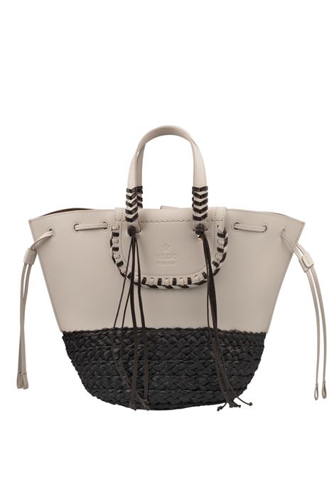 Borsa Bolero - White and Black CUBA LAB | BOLEROOFFWHITE BLACK